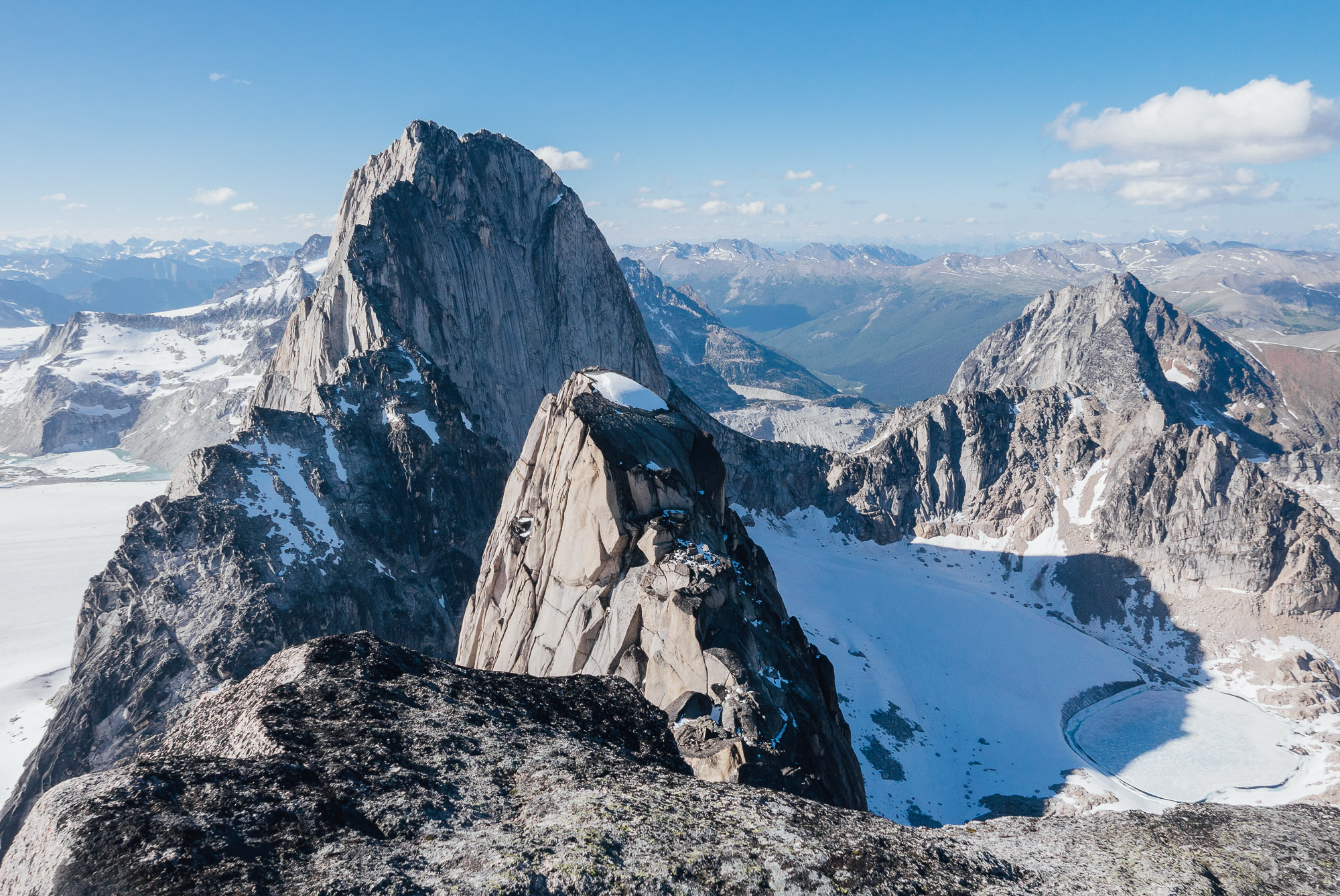 Bugaboo Spire from Snowpatch