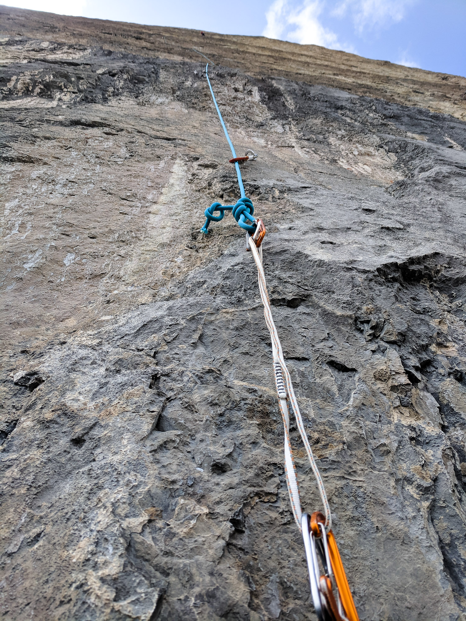 First 3 headwall pitches